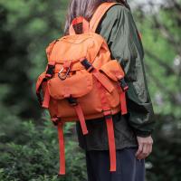 妖怪双肩包女工装潮牌男女大容量轻便户外徒步登山旅行包书包背包